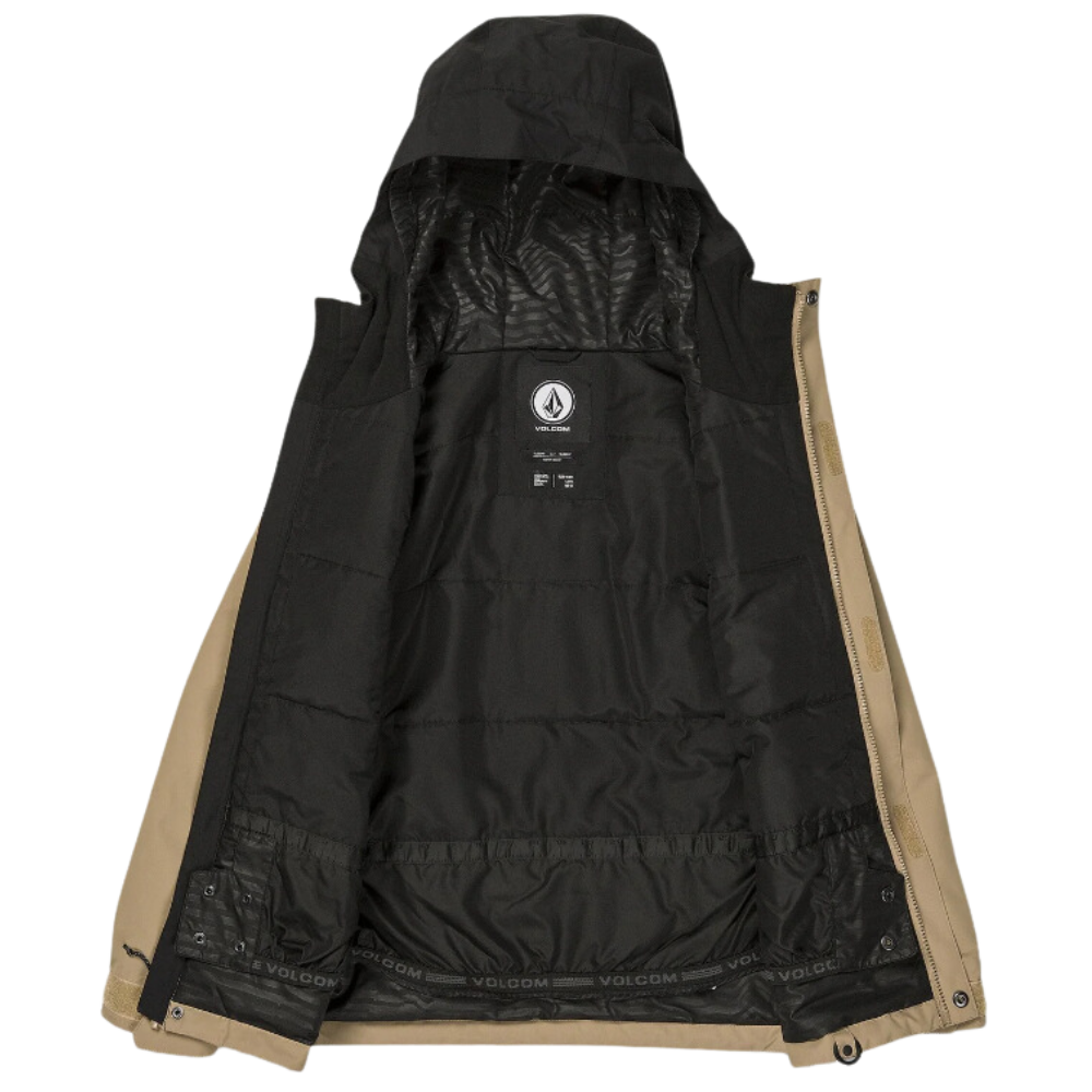 Stone.91 Ins Jacket - Volcom - DARK KHAKI - Snowboard-Jacke
