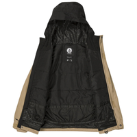 Stone.91 Ins Jacket - Volcom - DARK KHAKI - Snowboard-Jacke