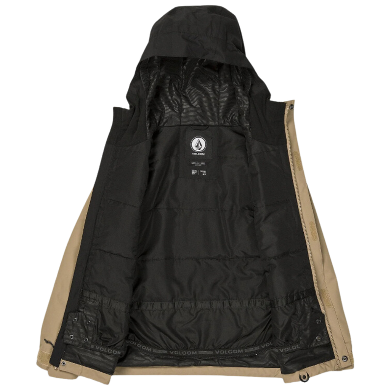 Stone.91 Ins Jacket - Volcom - DARK KHAKI - Snowboard-Jacke