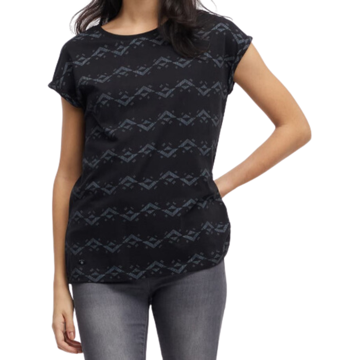 Diona Print - Ragwear - BLACK - T-Shirt