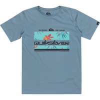Tropical Rainbow SS Youth - Quiksilver - BLUE SHADOW - T-Shirt