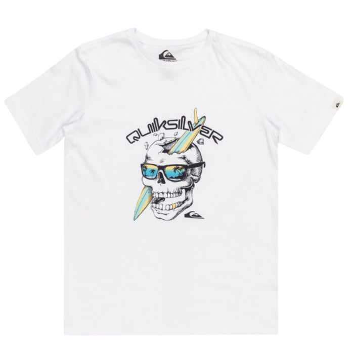 One Last Surf Youth - Quiksilver - WHITE - T-Shirt