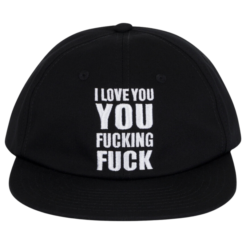 ILY Fuckin Fuck Strapback - Rip N Dip - BLACK - Snapback Cap