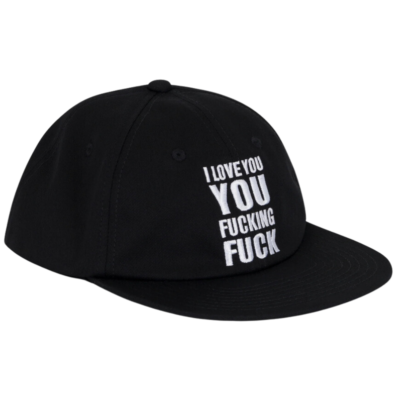 ILY Fuckin Fuck Strapback - Rip N Dip - BLACK - Snapback Cap