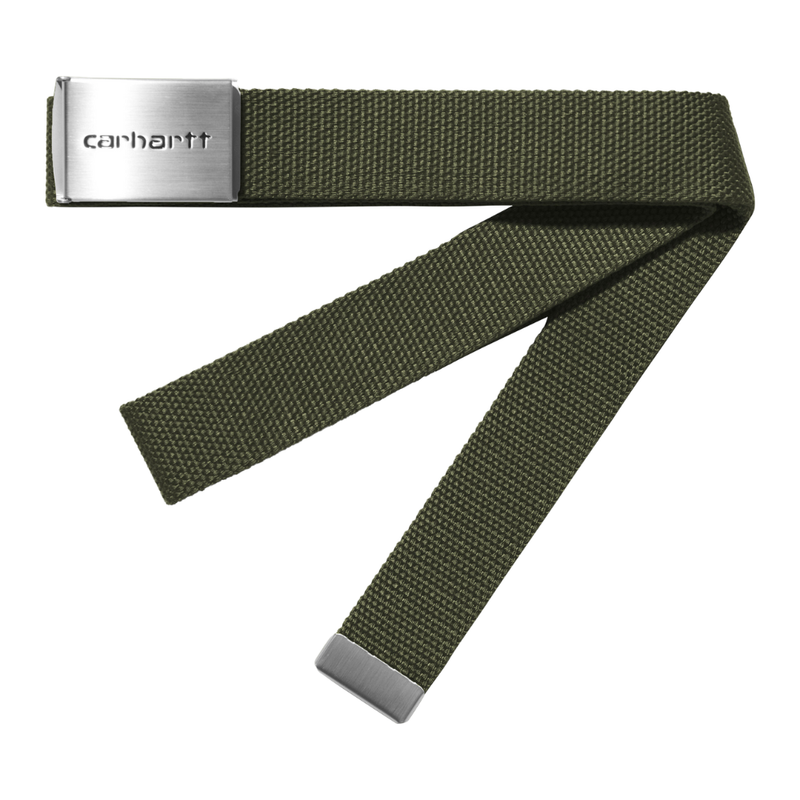 Textile belt Clip Belt Chrome