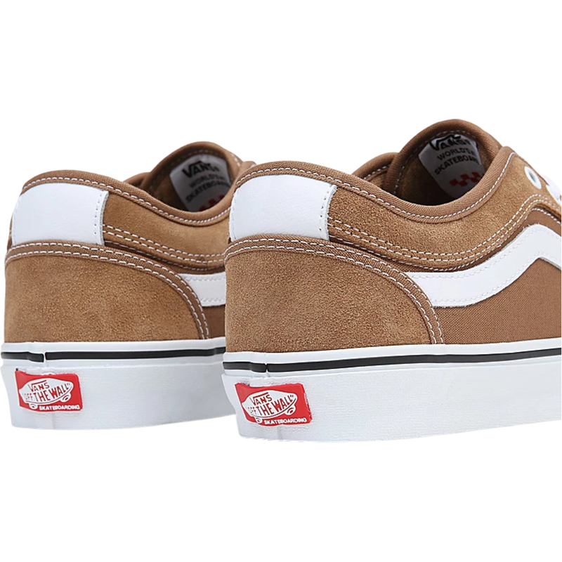MN Chukka Low Sidestripe - Vans - TOBACCO BROWN - Skateschuh