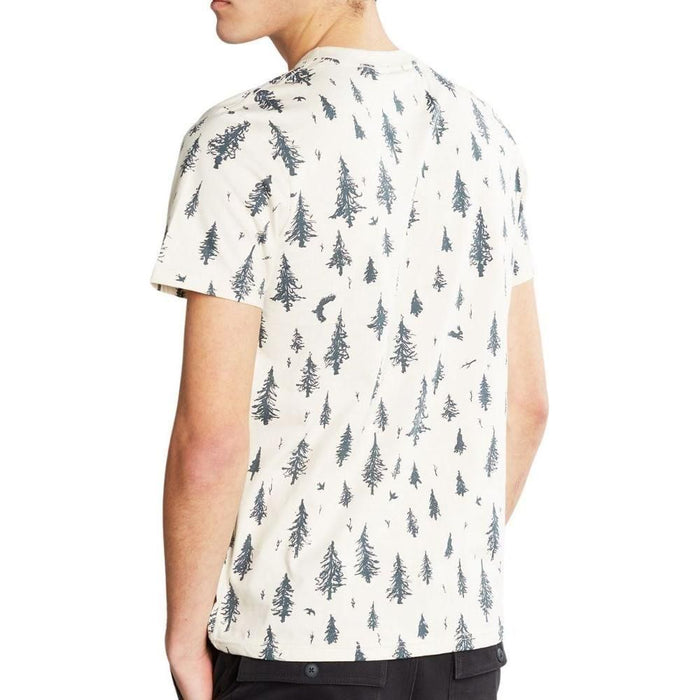 T-Shirt Stockholm Pen Forest Oat White - Dedicated - Rainy Day