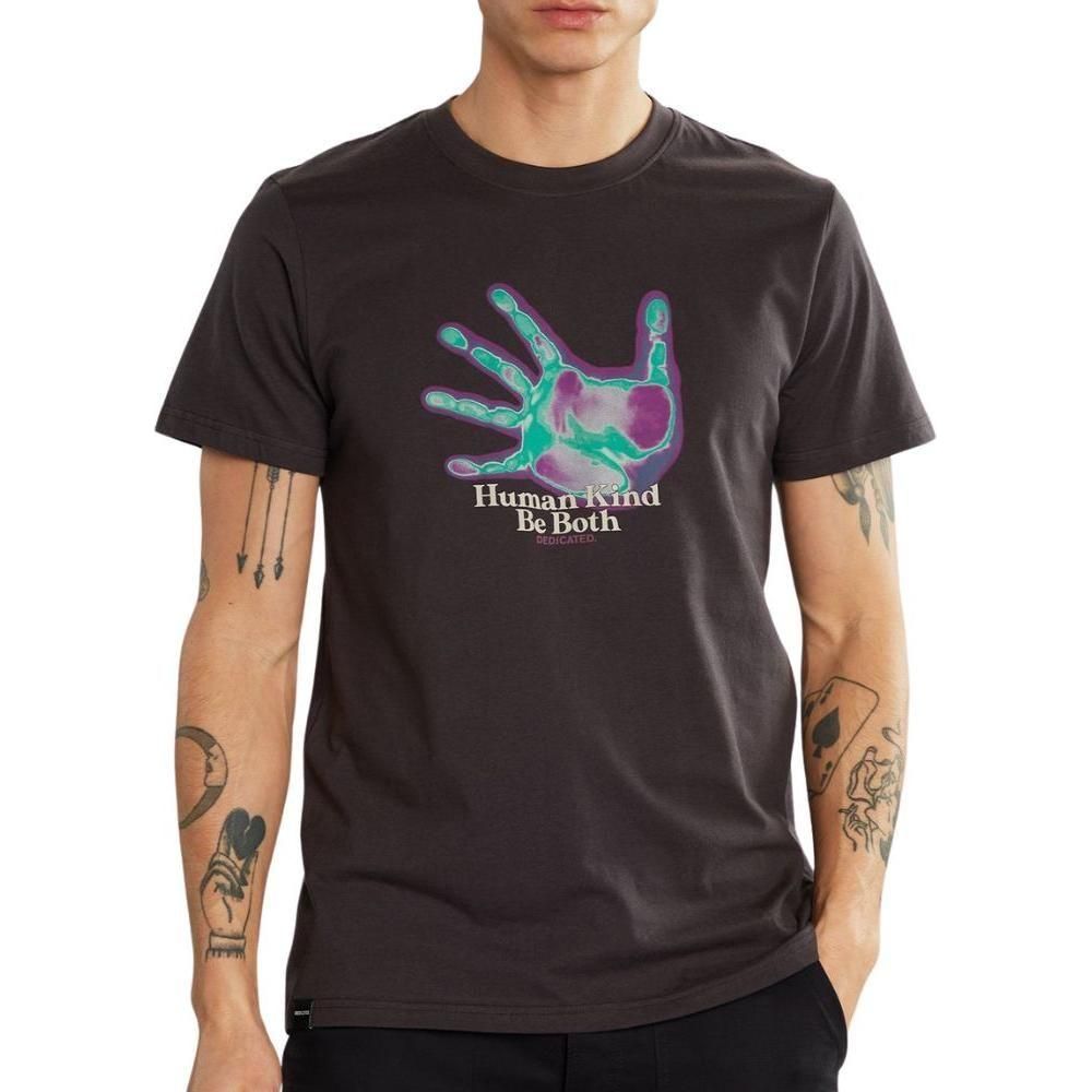 T-Shirt Stockholm Human Kind Charcoal - Dedicated - Forged Iron