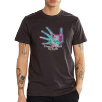 T-Shirt Stockholm Human Kind Charcoal - Dedicated - Forged Iron