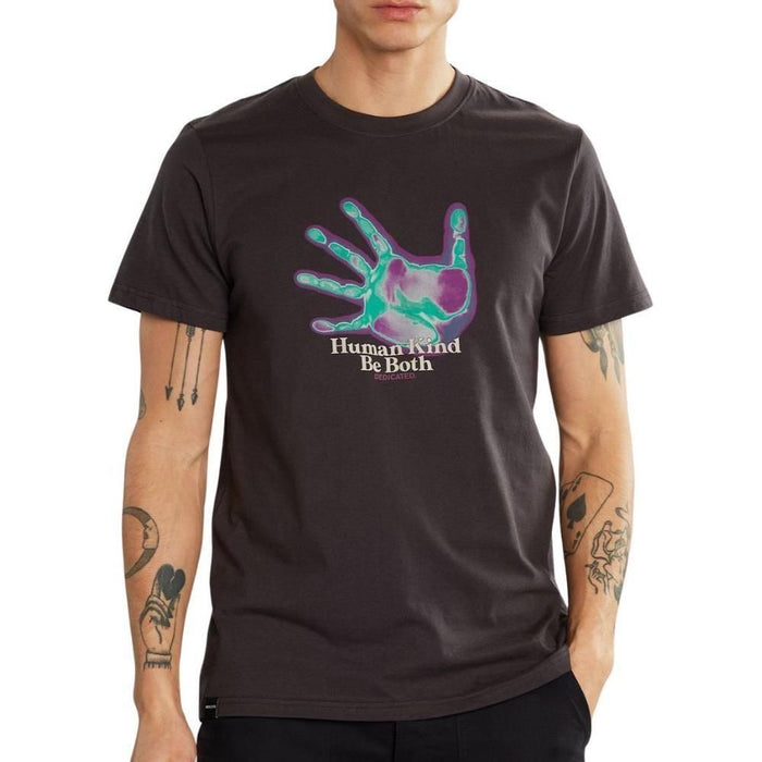 T-Shirt Stockholm Human Kind Charcoal - Dedicated - Forged Iron