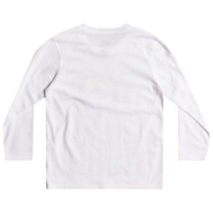 Qs Circled Longsleeve für Jungen - Quiksilver - White