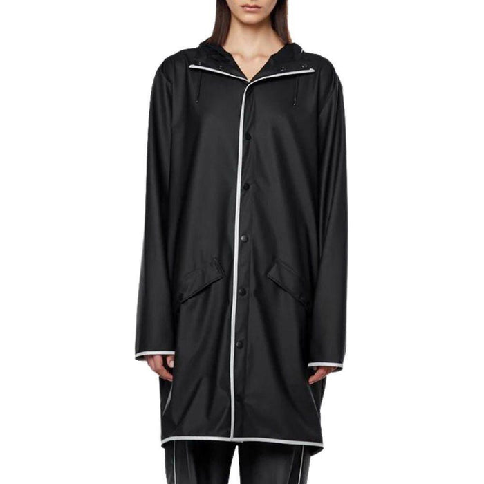 Long Jacket Reflective - Rains DK - Black Reflective