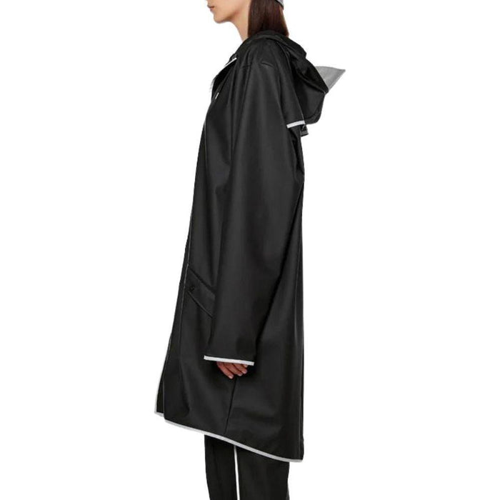 Long Jacket Reflective - Rains DK - Black Reflective