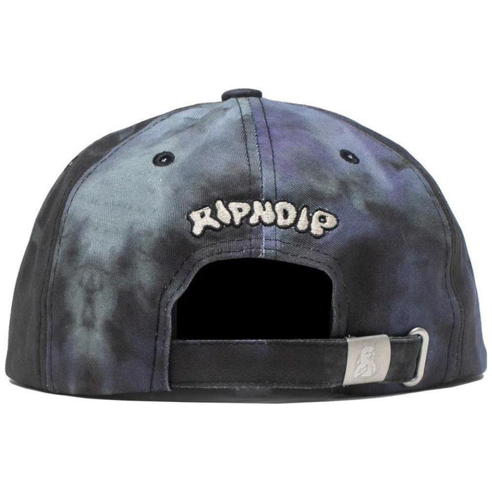 Lifes A Trip 6 Panel Hat - Rip N Dip - Black/Sage/Dark Slate