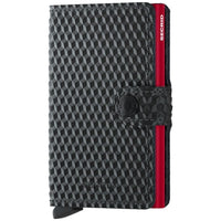 Miniwallet - Secrid - Cubic Black-Red
