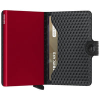 Miniwallet - Secrid - Cubic Black-Red