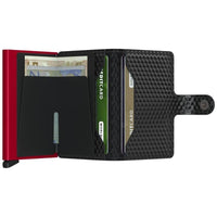Miniwallet - Secrid - Cubic Black-Red
