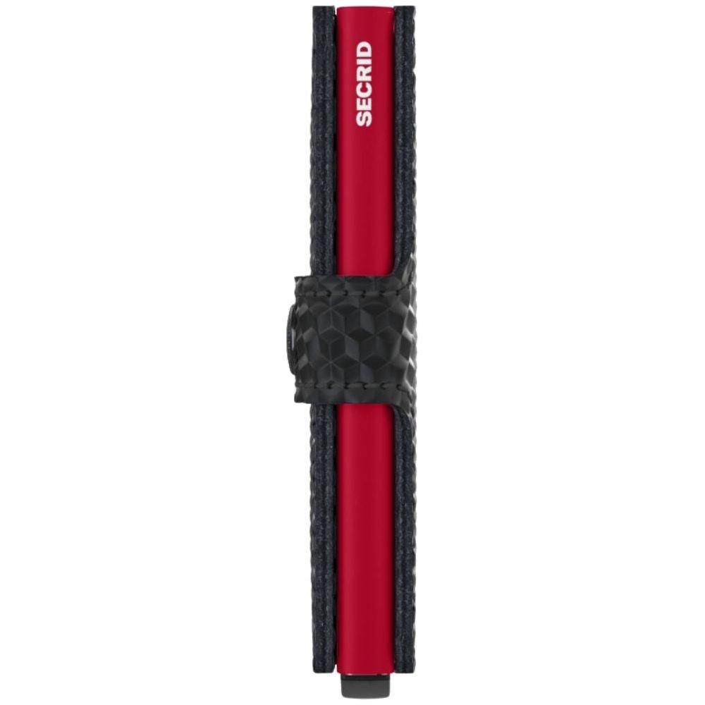 Miniwallet - Secrid - Cubic Black-Red