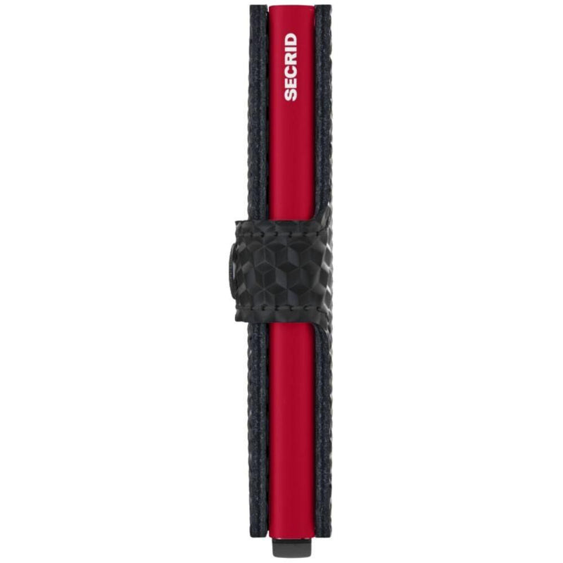 Miniwallet - Secrid - Cubic Black-Red