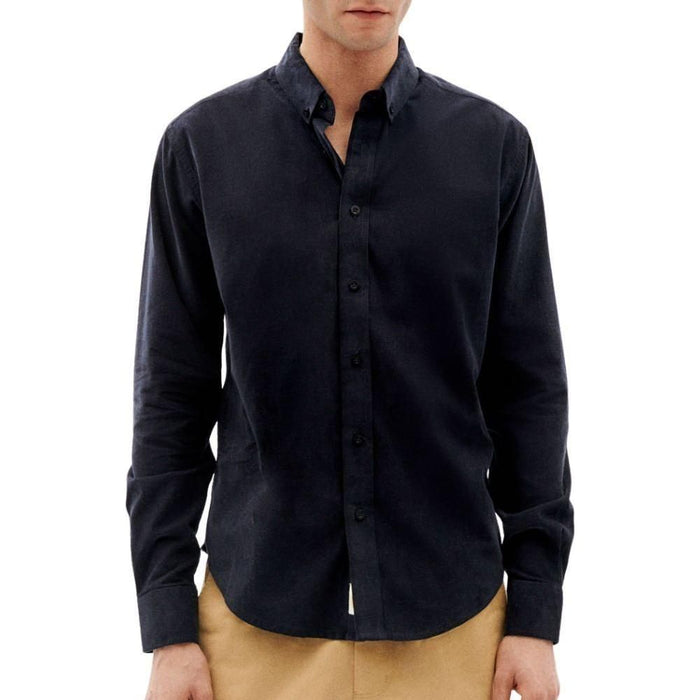 MICROCORDUROY ANT SHIRT - Thinking Mu - Navy