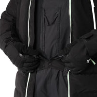 W PALLIE DOWN JACKET - The North Face - TNF Black-Patina Green