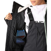 W PALLIE DOWN JACKET - The North Face - TNF Black-Patina Green