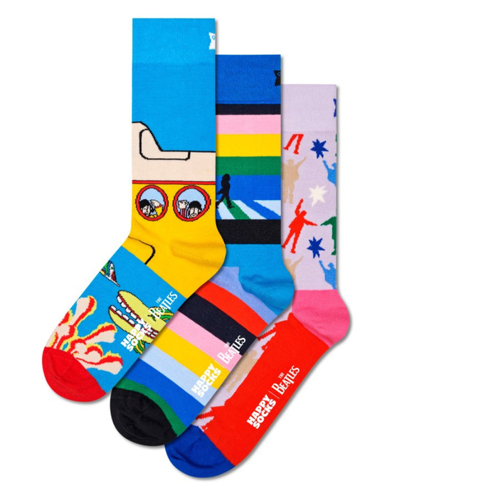 Beatles 3-Pack Socks Gift Set