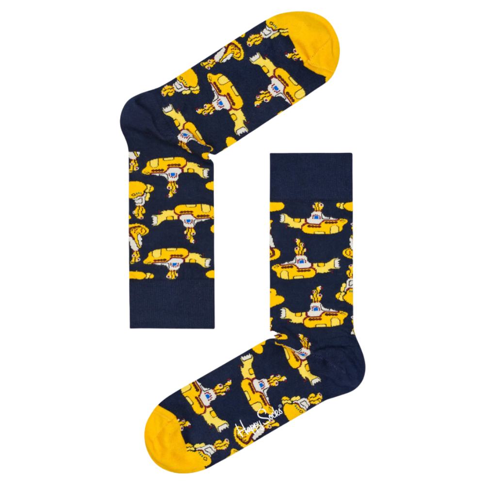 Yellow Submarine Sock