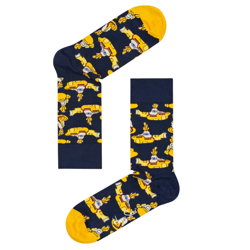 Yellow Submarine Sock