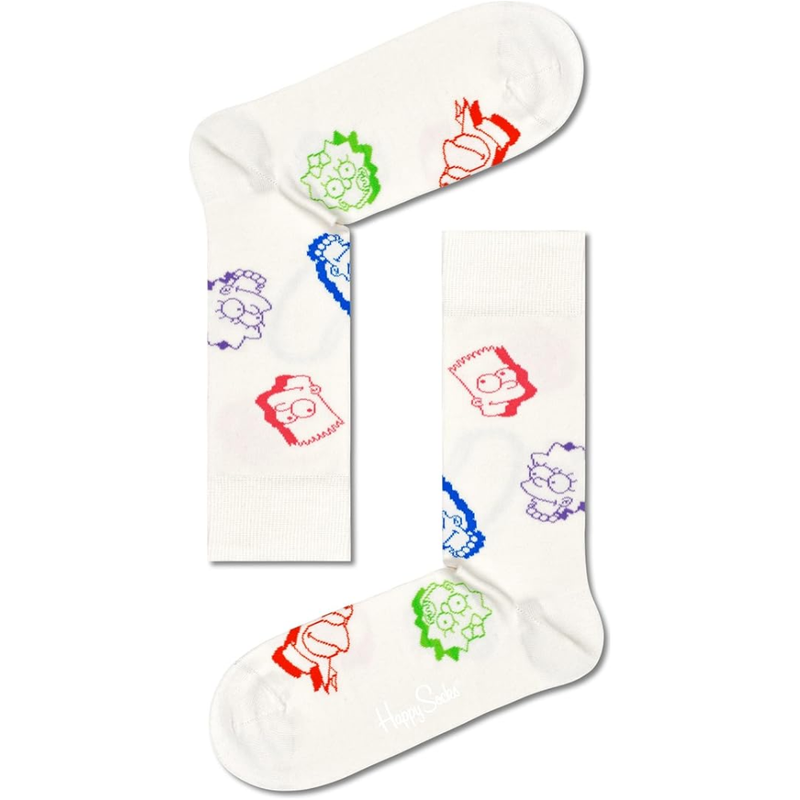 The Simpsons Family Faced Sock