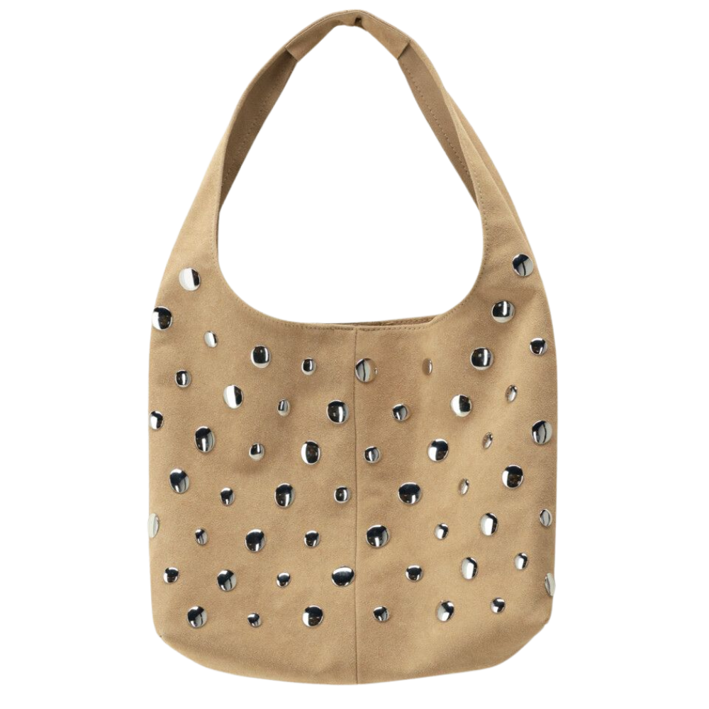 Shoulder bag big studs