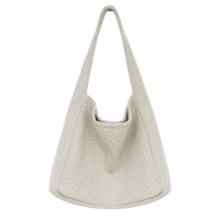 Bag shopper boucle