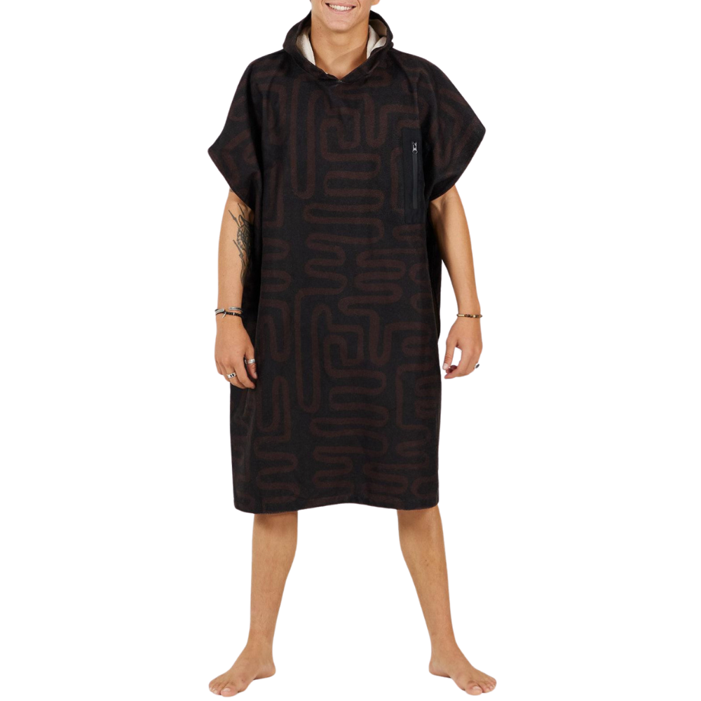 After - Tech Pocket - Black Snake - Surf-Poncho