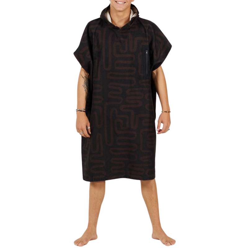 After - Tech Pocket - Black Snake - Surf-Poncho