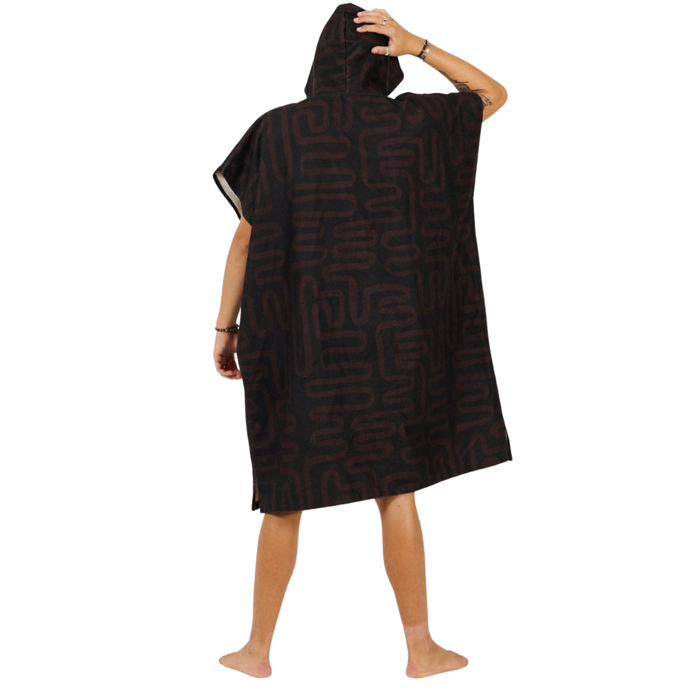 After - Tech Pocket - Black Snake - Surf-Poncho