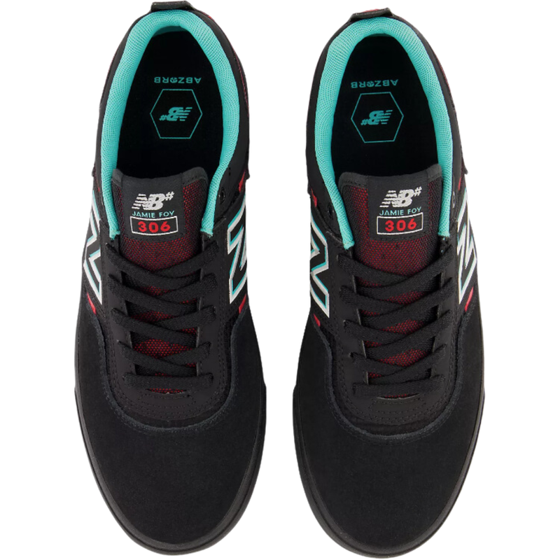 NM306RNR - New Balance - Black/Red - Skateschuh