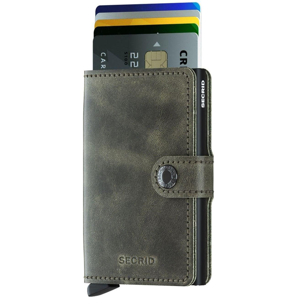 Secrid - Miniwallet - Vintage Olive Black - Geldtasche