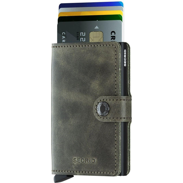 Secrid - Miniwallet - Vintage Olive Black - Geldtasche