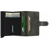 Secrid - Miniwallet - Vintage Olive Black - Geldtasche