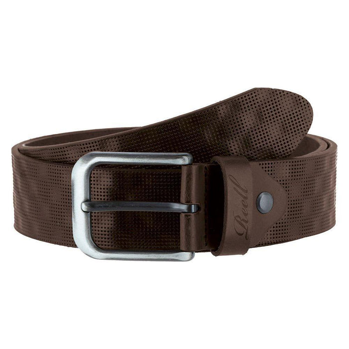 Reell - Moiré Belt - Brown - Ledergürtel