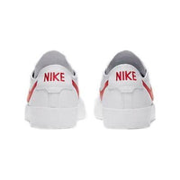 Nike - Nike SB Blazer Court - WHITE/UNIVERSITY RED - Schuhe - Sneakers - Low - Sneaker