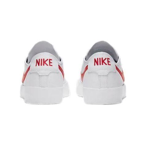 Nike - Nike SB Blazer Court - WHITE/UNIVERSITY RED - Schuhe - Sneakers - Low - Sneaker