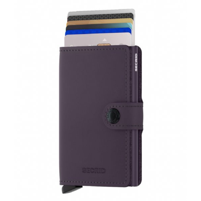 SECRID MINIWALLET - MATTE DARK PURPLE - WALLET