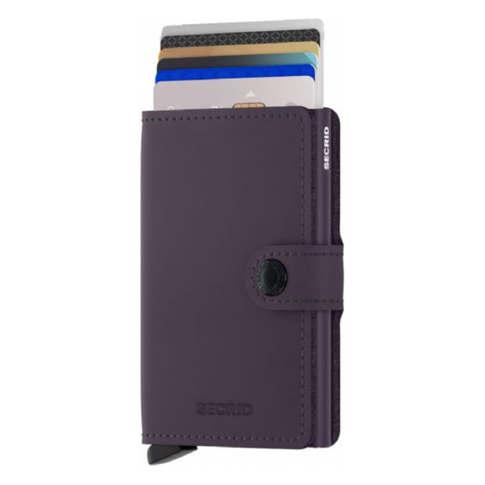 SECRID MINIWALLET - MATTE DARK PURPLE - WALLET