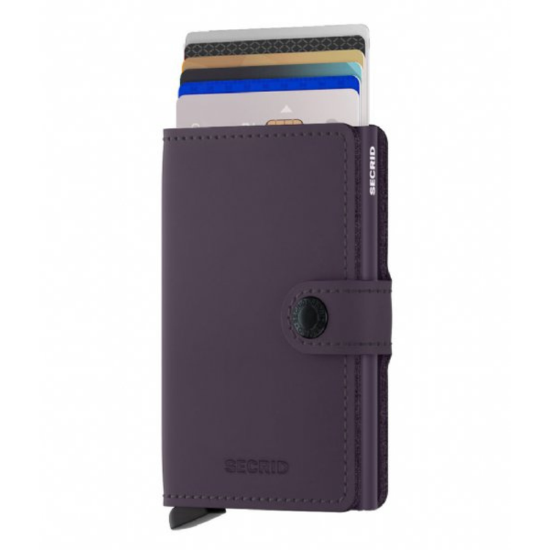SECRID MINIWALLET - MATTE DARK PURPLE - WALLET