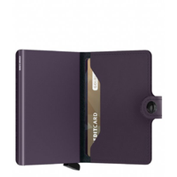 SECRID MINIWALLET - MATTE DARK PURPLE - WALLET