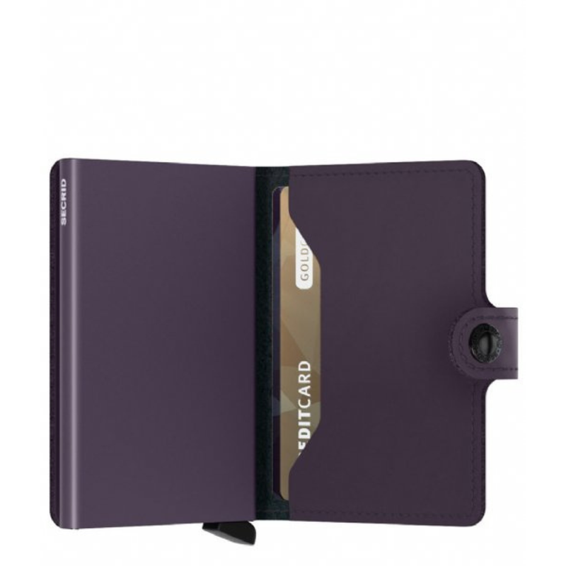 SECRID MINIWALLET - MATTE DARK PURPLE - WALLET