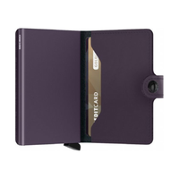 SECRID MINIWALLET - MATTE DARK PURPLE - WALLET