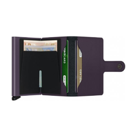 SECRID MINIWALLET - MATTE DARK PURPLE - WALLET