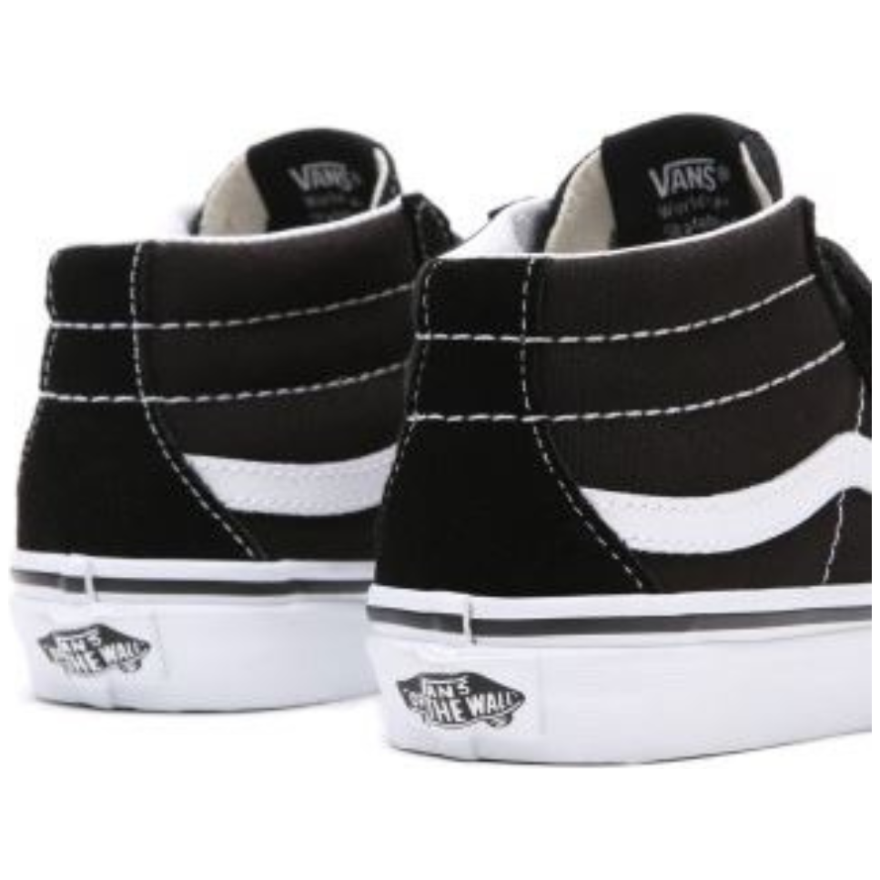 VANS KINDER SCHUH UY SK8-Mid Reissue - V BLACK/TRUE WHITE - KINDER SCHUH 